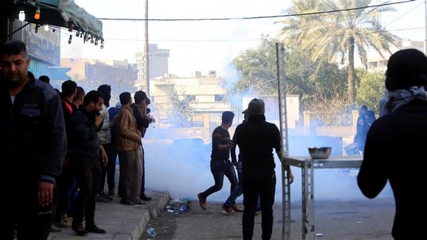Μακελειό σε διαδήλωση στη Βαγδάτη: Η αστυνομία έριξε ρουκέτες κατά διαδηλωτών 