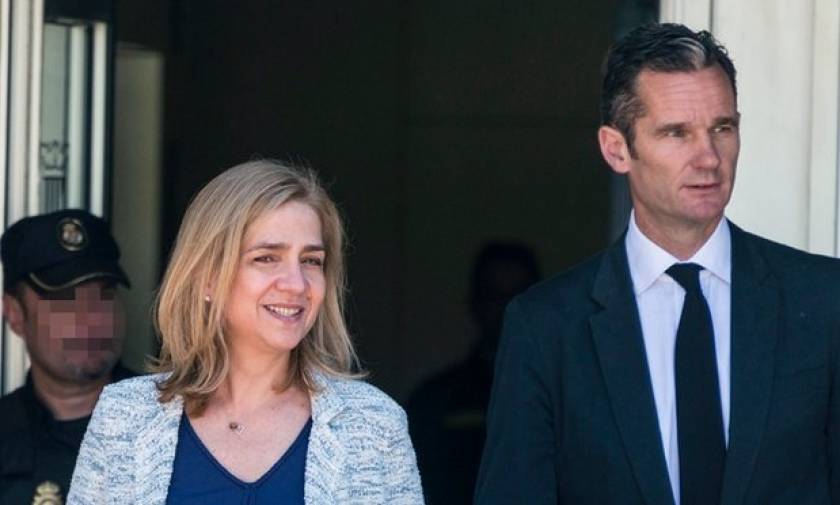 Ισπανία: Αθώα η πριγκίπισσα Χριστίνα - Έξι χρόνια φυλακή στον σύζυγό της