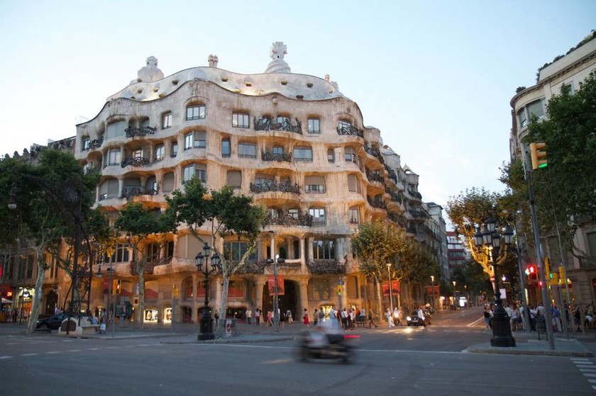 Casa Mila στη Βαρκελώνη, Ισπανία