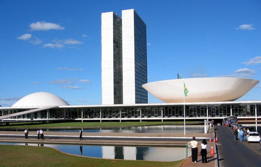Το Εθνικό Κογκρέσο της Βραζιλίας στην Μπραζίλια