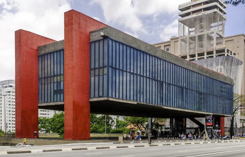  Το Μουσείο Τέχνης στο Σάο Πάολο, Βραζιλία