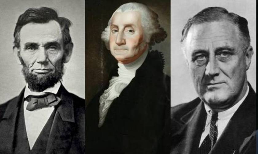 Lincoln, Washington and Roosevelt ranked top three U.S. presidents