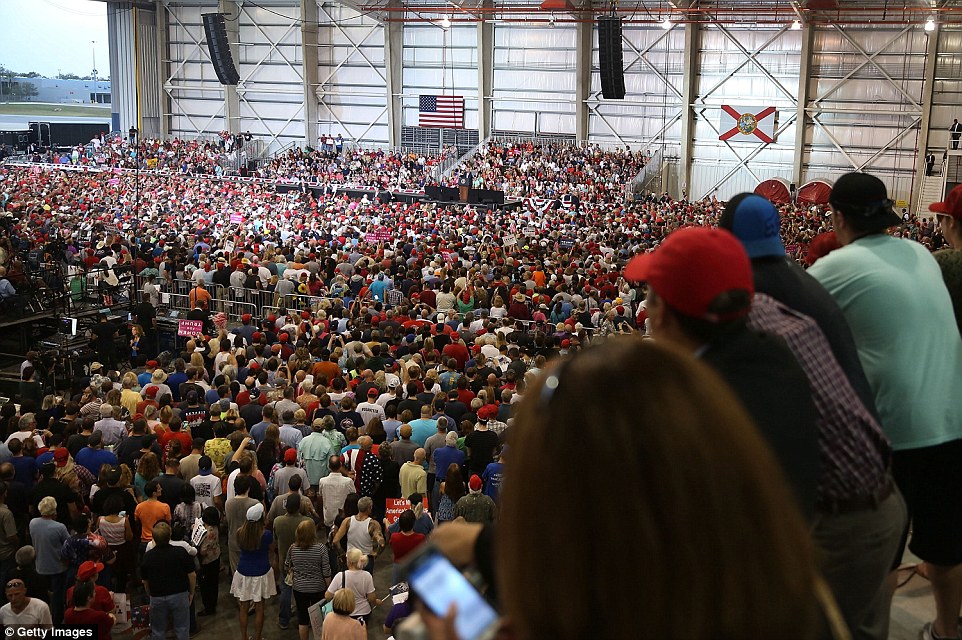 3D6576C700000578 4238426 Thousands of peole listen as President Donald Trump speaks durin a 62 1487463282195