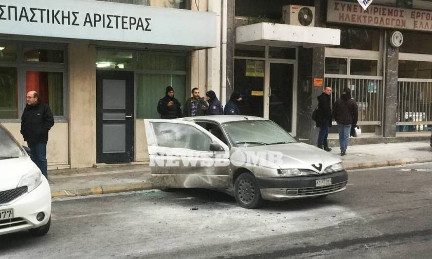 Επίθεση στα γραφεία του ΣΥΡΙΖΑ: Επτά συλλήψεις αλλά όχι για τις μολότοφ!