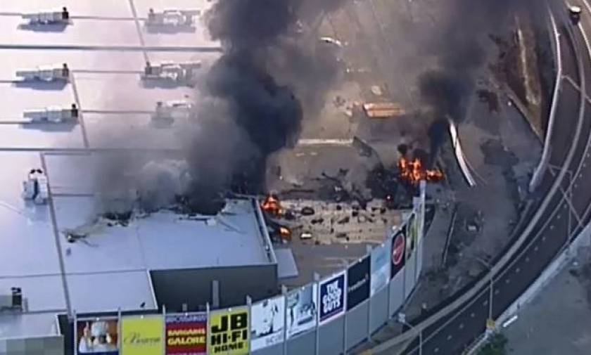 Melbourne plane crash: Five killed as aircraft hits shopping centre