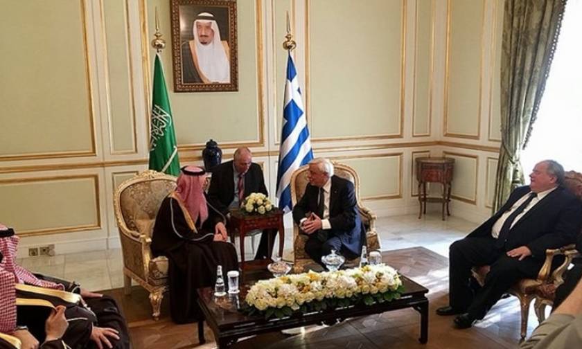 Παυλόπουλος προς βασιλιά της Σαουδικής Αραβίας: Aνάπτυξη νέων οριζόντων από την συνεργασία μας