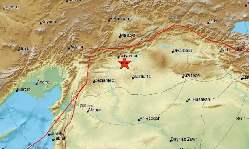 Νέος σεισμός 4,4 Ρίχτερ στην Τουρκία