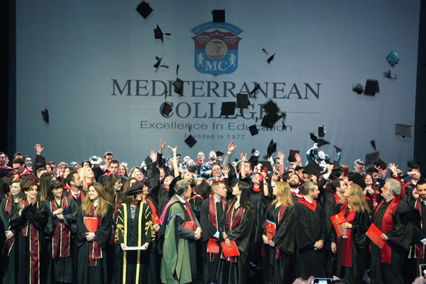 Mediterranean College - 37η Τελετή Αποφοίτησης: «Θέλει Αρετή και Τόλμη η Παιδεία»