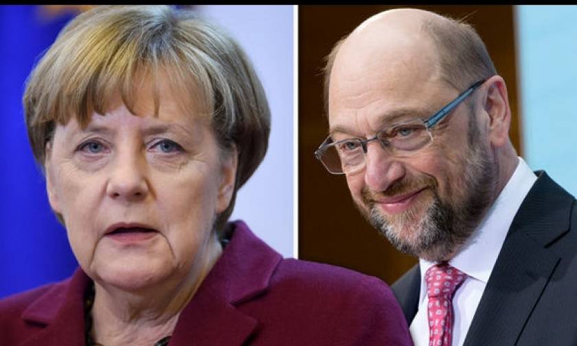 Γερμανία: Προβάδισμα μιας μονάδας των συντηρητικών της Μέρκελ επί των Σοσιαλδημοκρατών