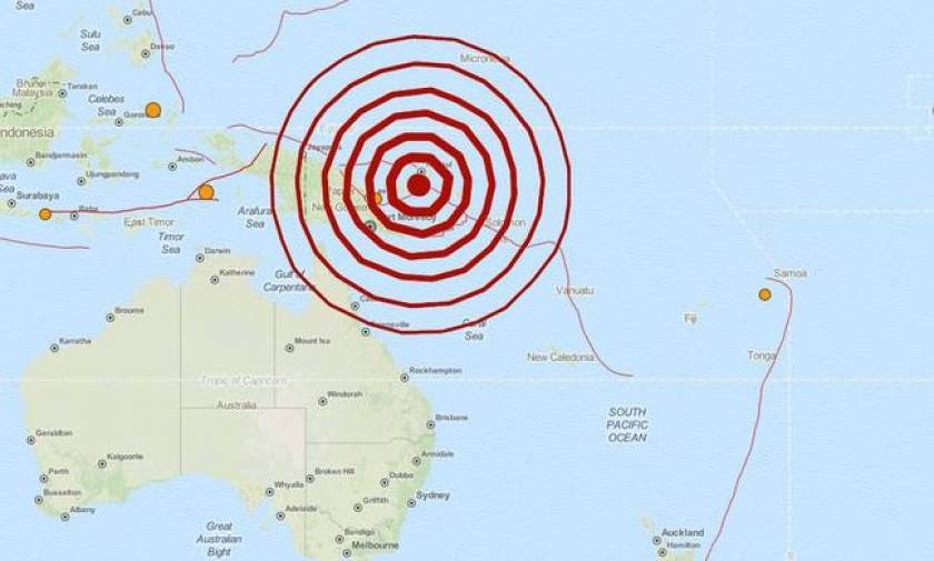 Σεισμός 6,5 Ρίχτερ στην Παπούα – Νέα Γουινέα