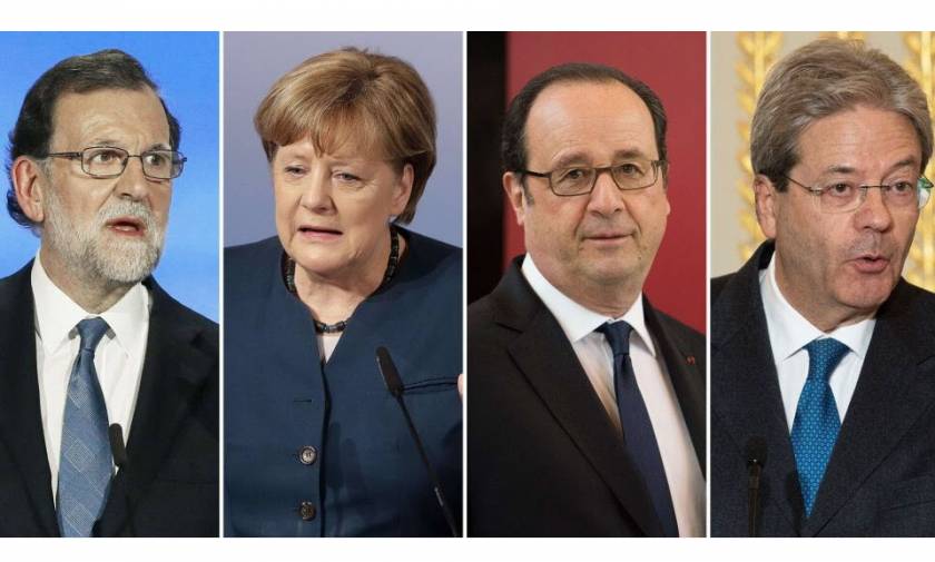 Συνάντηση κορυφής στη Γαλλία μεταξύ των Big-4 της Ευρώπης