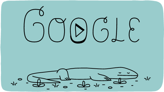google doodle komodo 2