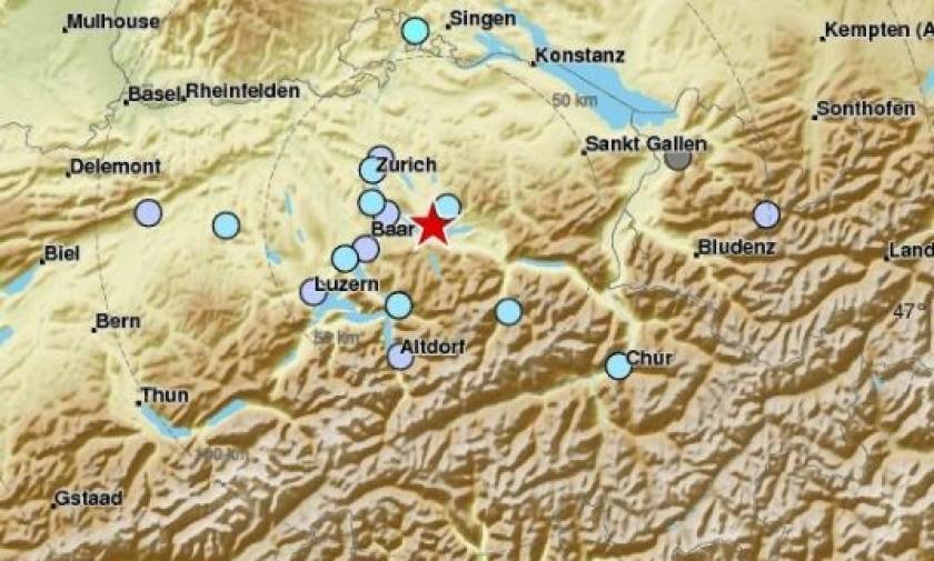 Σεισμός στην Ελβετία
