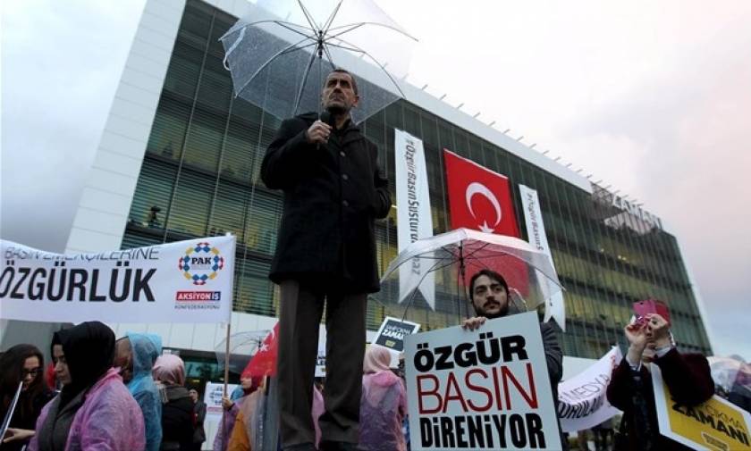 Τουρκία: Μεγάλη διαδήλωση δημοσιογράφων κατά της κυβέρνησης Ερντογάν