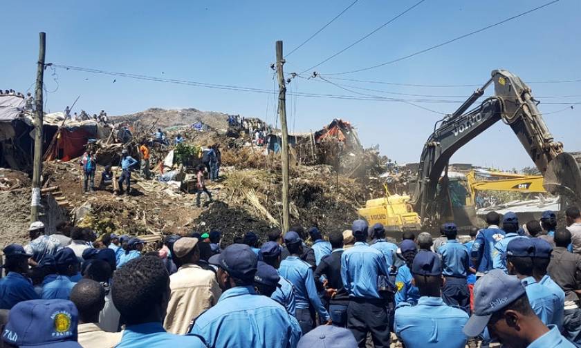 Αιθιοπία: Αυξάνεται δραματικά ο αριθμός των νεκρών από την κατολίσθηση σε χωματερή