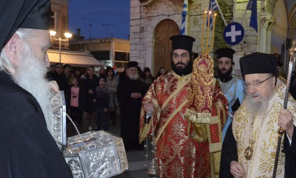 Υποδοχή Ιερού Λειψάνου Αγίου Λουκά της Κριμαίας στο Μεσολόγγι