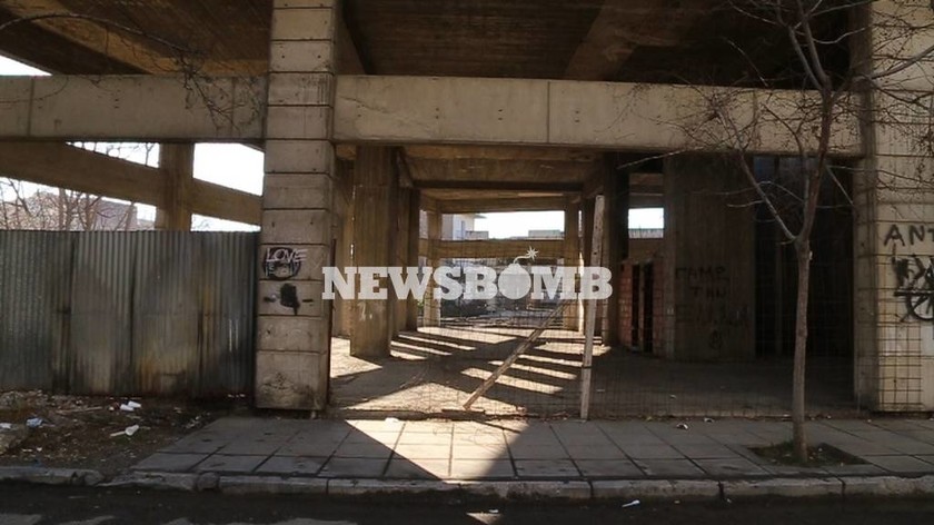 Αποκλειστικό: Κτήριο διακίνησης μεταναστών δίπλα από το σιδηροδρομικό της Θεσσαλονίκης 
