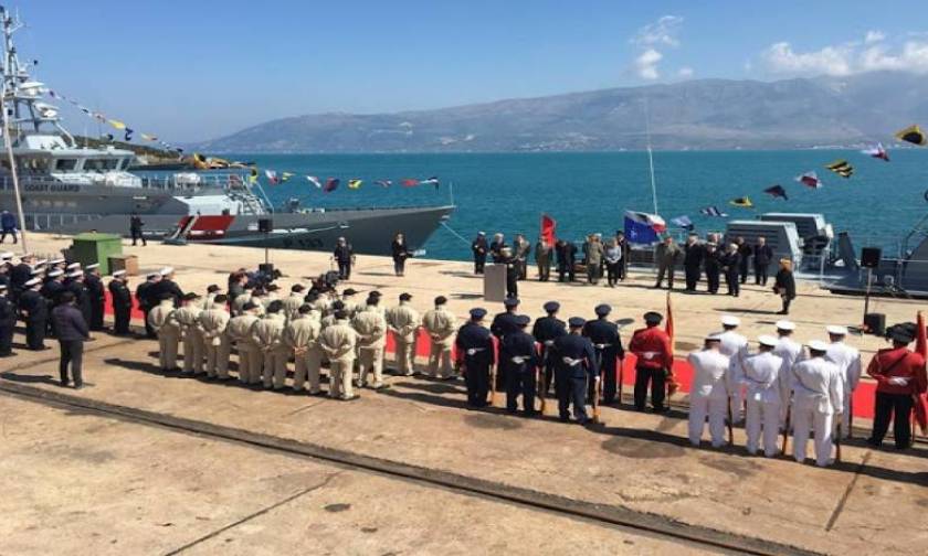 Πολεμικό πλοίο της Αλβανίας κάνει περιπολίες στο Αιγαίο
