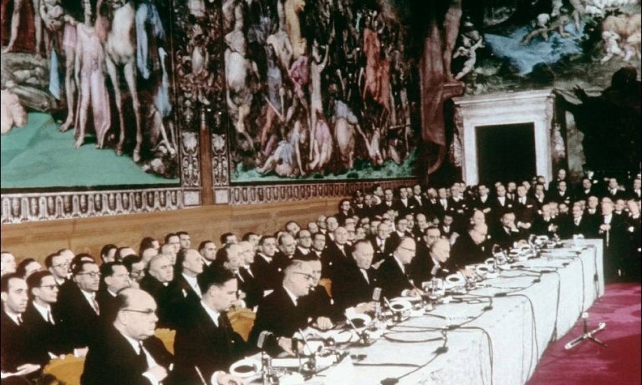 Συγκλονιστική αποκάλυψη 60 χρόνια μετά: Οι ιδρυτές της ΕΕ είχαν υπογράψει λευκές σελίδες (Vid)
