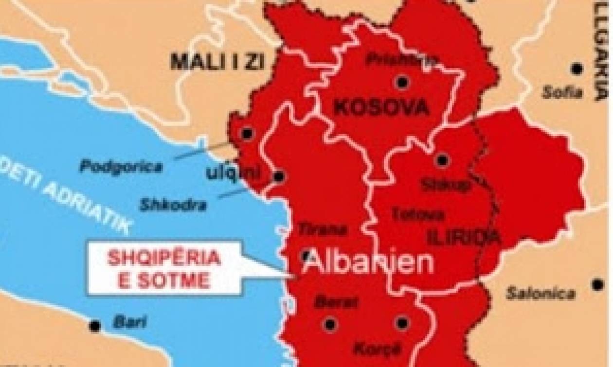 «Οι Αλβανοί προτιμούν τη Μεγάλη Αλβανία από την ένταξη στη ΕΕ»