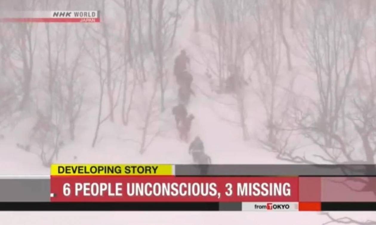 Ιαπωνία: Φονική χιονοστιβάδα χτυπά το Τόκιο – Τουλάχιστον οχτώ παιδιά νεκρά (Pics+Vid)