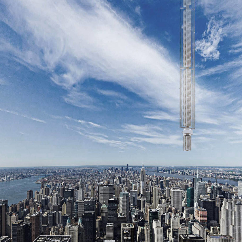 Εντυπωσιακό: Δείτε τον ουρανοξύστη που θα κρέμεται από… αστεροειδή! (pics+vid)