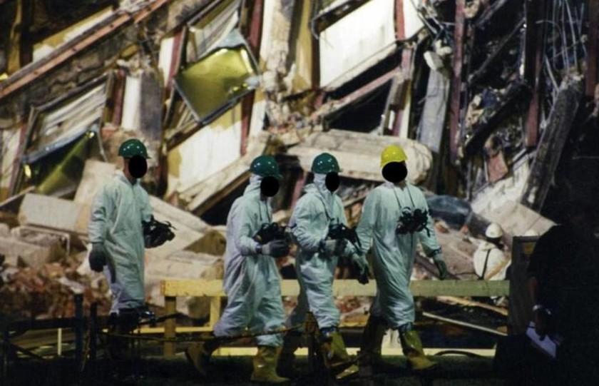 Για πρώτη φορά στη δημοσιότητα φωτογραφίες-σοκ του FBI από την επίθεση της 9/11 στο Πεντάγωνο