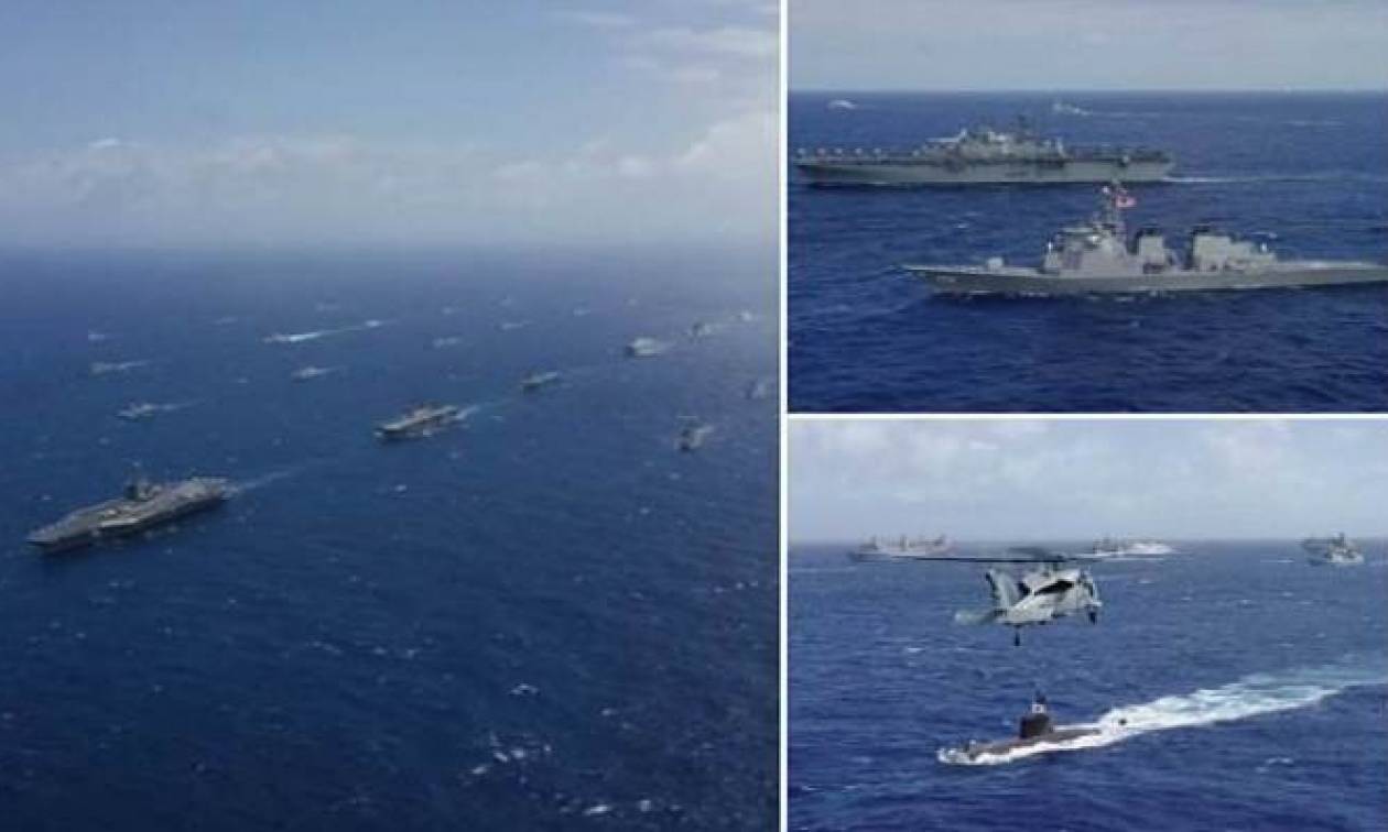 Ο χειρότερος εφιάλτης της Κίνας: Ο τεράστιος ναυτικός στόλος των ΗΠΑ στον Ειρηνικό