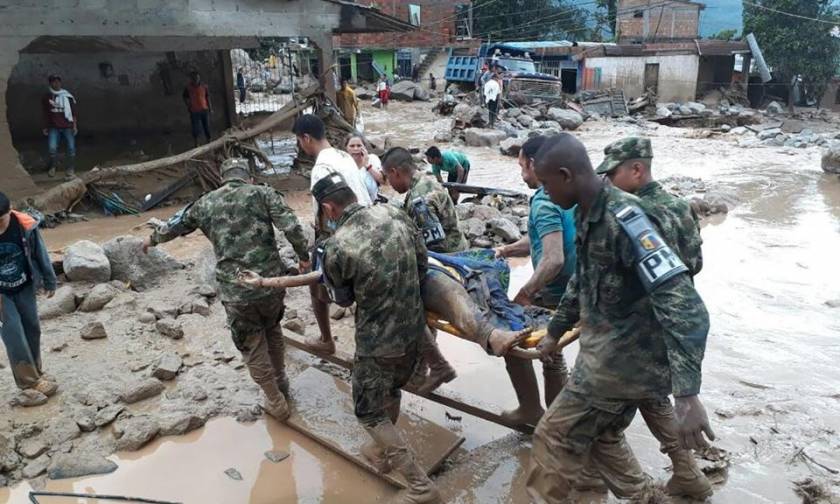 Κολομβία: Απίστευτη τραγωδία με 254 νεκρούς - Ψάχνουν στη λάσπη για επιζώντες (pics+vids)