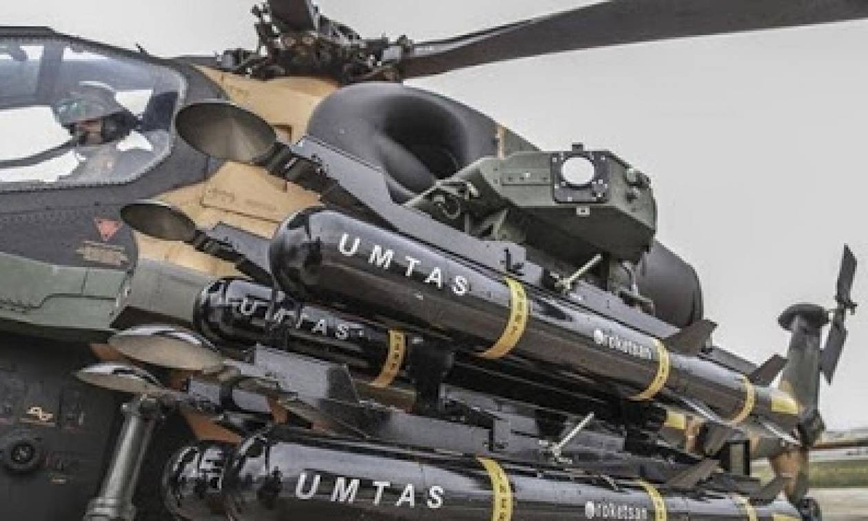 Τα τουρκικά ελικόπτερα θα είναι εξοπλισμένα με νέους πυραύλους στόχευσης με Laser
