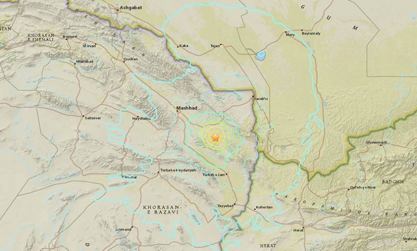 Ισχυρός σεισμός 6,1 Ρίχτερ συγκλόνισε το Ιράν