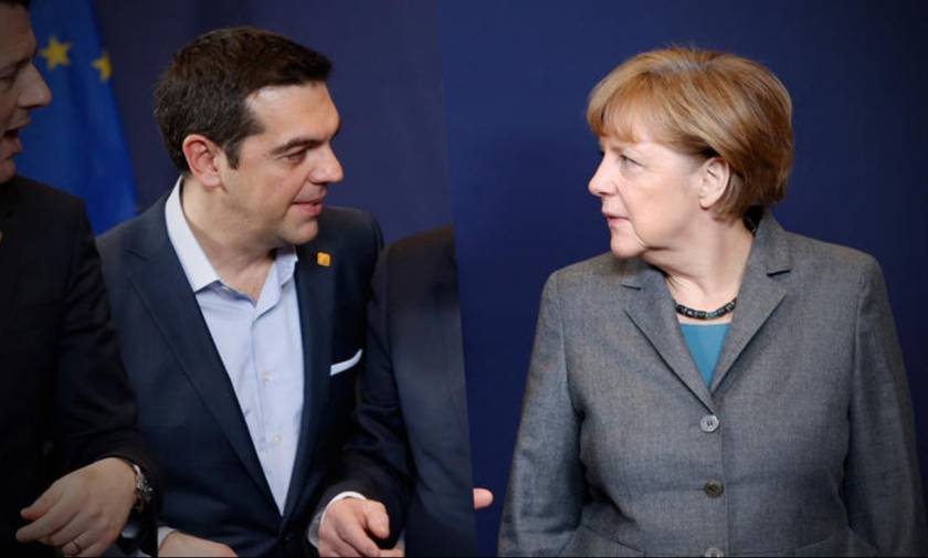 Chancellor Merkel reassures Tsipras she is working for a solution at Eurogroup