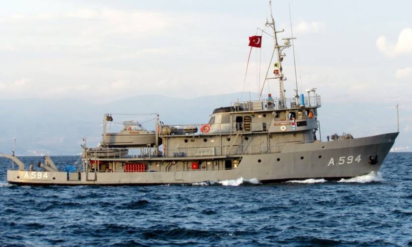 Μυρίζει μπαρούτι: Η Τουρκία στέλνει σκάφος – κατάσκοπο στο Αιγαίο