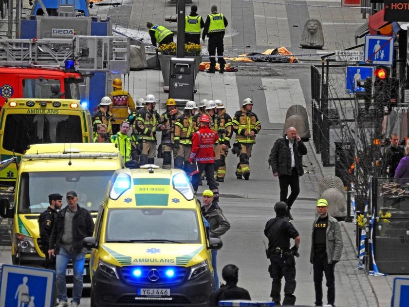 Επίθεση στην Στοκχόλμη: Συνελήφθη ο τρομοκράτης που οδηγούσε το φορτηγό