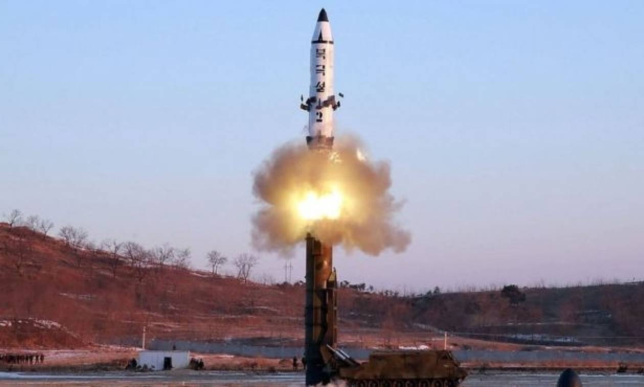 Ραγδαίες εξελίξεις: Η Βόρεια Κορέα εκτόξευσε βαλλιστικό πύραυλο