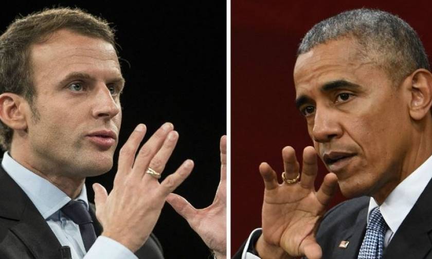 Προεδρικές εκλογές Γαλλία: Τηλεφωνική επικοινωνία Ομπάμα - Μακρόν