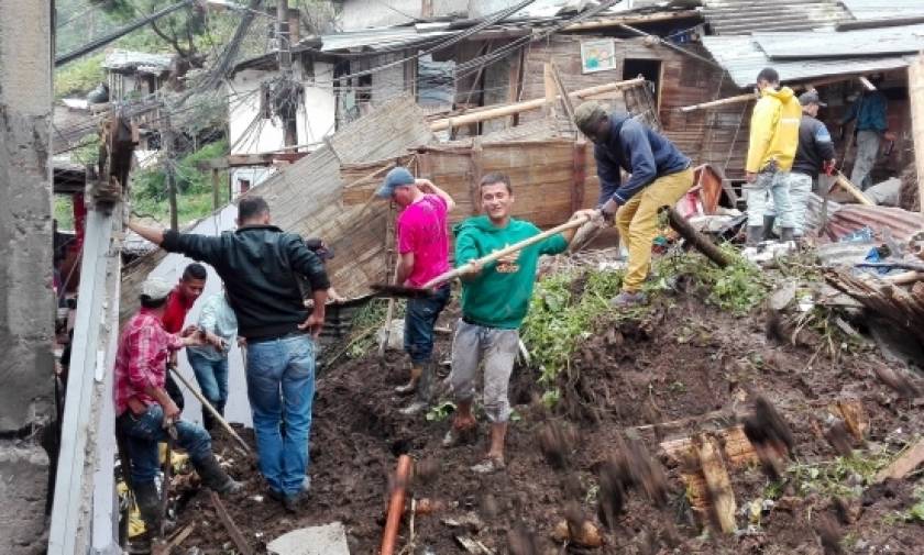Κολομβία: Στους 19 οι νεκροί από τις πλημμύρες και τις κατολισθήσεις