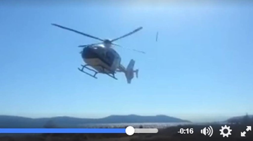 Βίντεο: Η απογείωση της Ρούπα με το ελικόπτερο που θα έβγαζε το Μαζιώτη από τον Κορυδαλλό