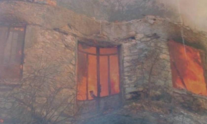 Αγόριανη: Κάηκε ολοσχερώς οικία πιθανά απανθρακωμένος ο 83χρονος ιδιοκτήτης