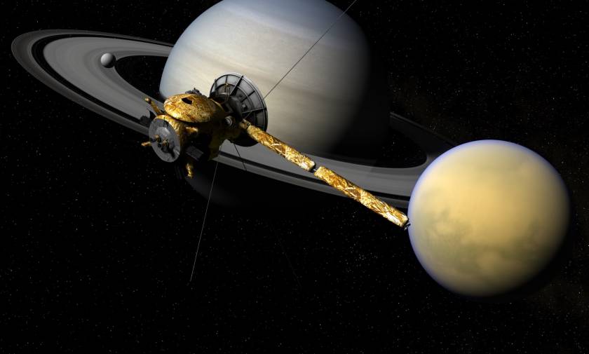 Διαστημόπλοιο Cassini: To doodle της Google για το τελευταίο τμήμα της αποστολής του