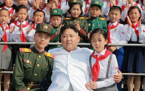 100128339 Schoolchildren stand beside North Korean leader Kim Jong Un as he arrives to attend We Are xlarge trans NvBQzQNjv4BqgsaO8O78rhmZrDxTlQBjdEbgHFEZVI1Pljic pW9c90