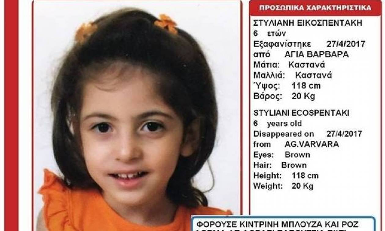 Στέλλα Εικοσπεντάκη: Ομολόγησε τη δολοφονία της 6χρονης ο πατέρας της