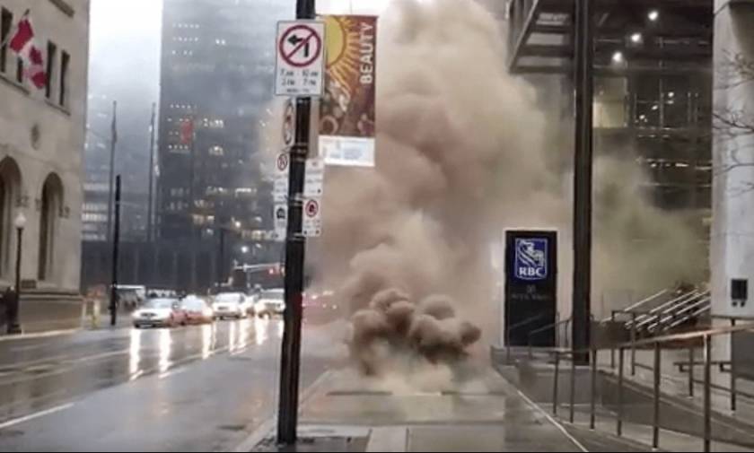 Καναδάς: Ισχυρή έκρηξη στο οικονομικό κέντρο του Τορόντο (videos)