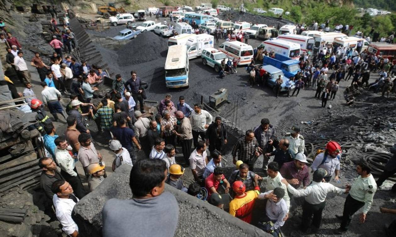 Ιράν: Έσβησαν οι ελπίδες να βρεθούν ζωντανοί οι ανθρακωρύχοι - Τους έπνιξαν τοξικά αέρια