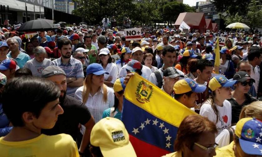 Βενεζουέλα: Αποφασισμένη να συνεχίσει τις κινητοποιήσεις η αντιπολίτευση