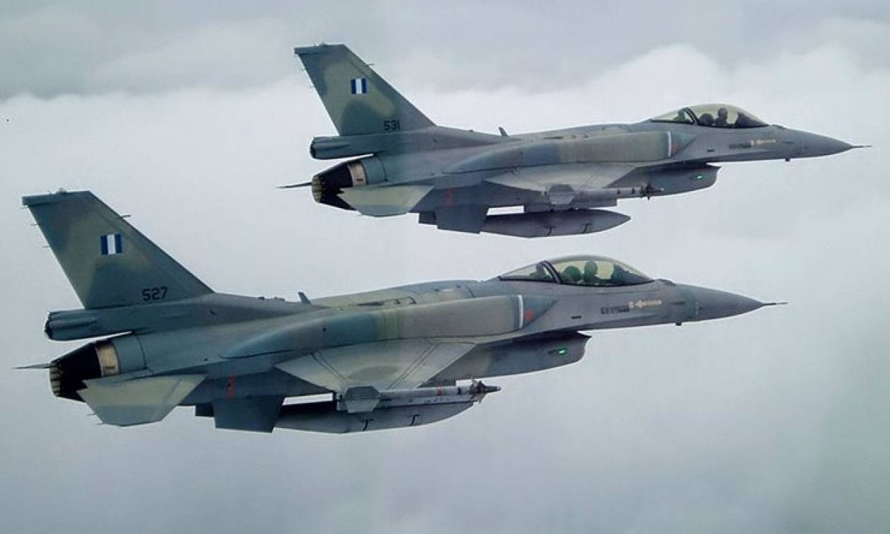 Συναγερμός στο Αιγαίο: Ελληνικά F-16 αναχαίτισαν οπλισμένα τουρκικά μαχητικά