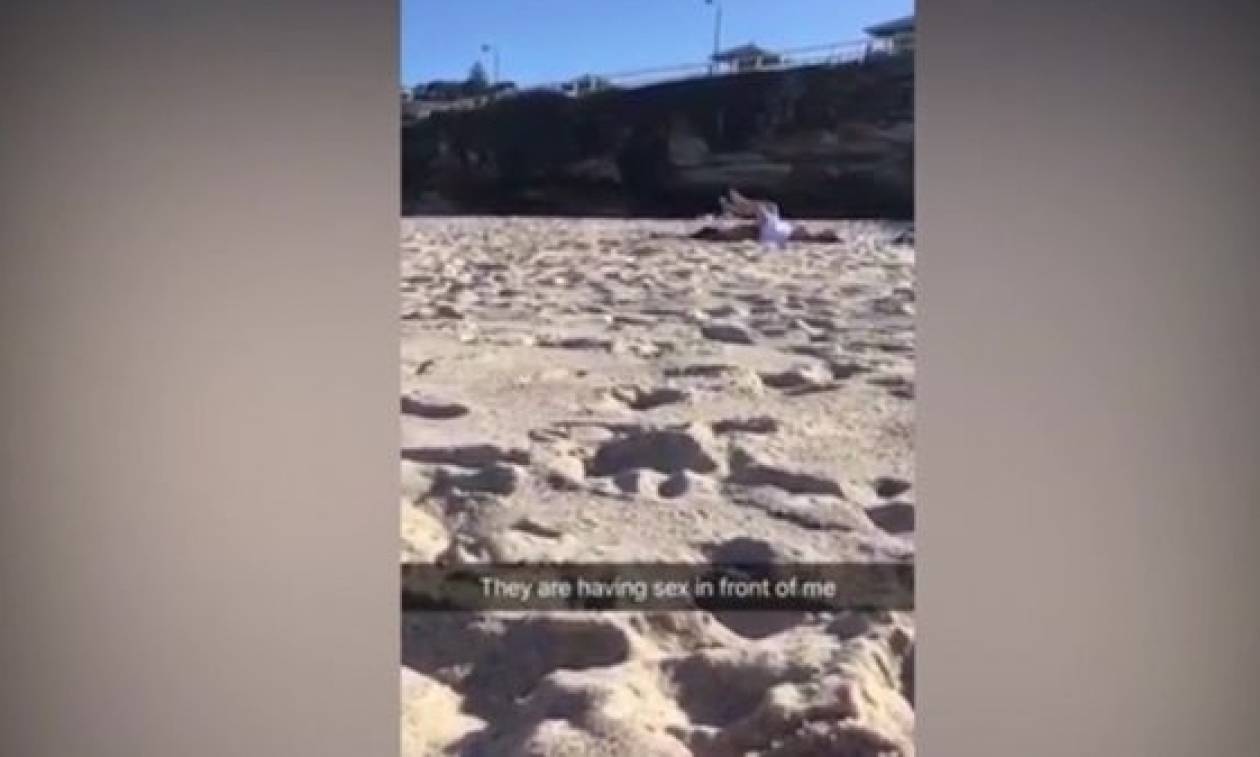 Ακατάλληλο βίντεο: Έσβησαν την κάψα τους κάνοντας σεξ στην παραλία