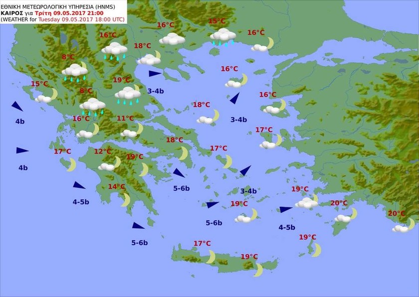 Με καταιγίδες και χαλαζοπτώσεις στη… μισή Ελλάδα ο καιρός της Τρίτης (pics)