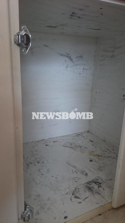 Αποκλειστικές φωτογραφίες: Αυτό είναι το... ντουλάπι που κρυβόταν ο ληστής του Π. Φαλήρου 