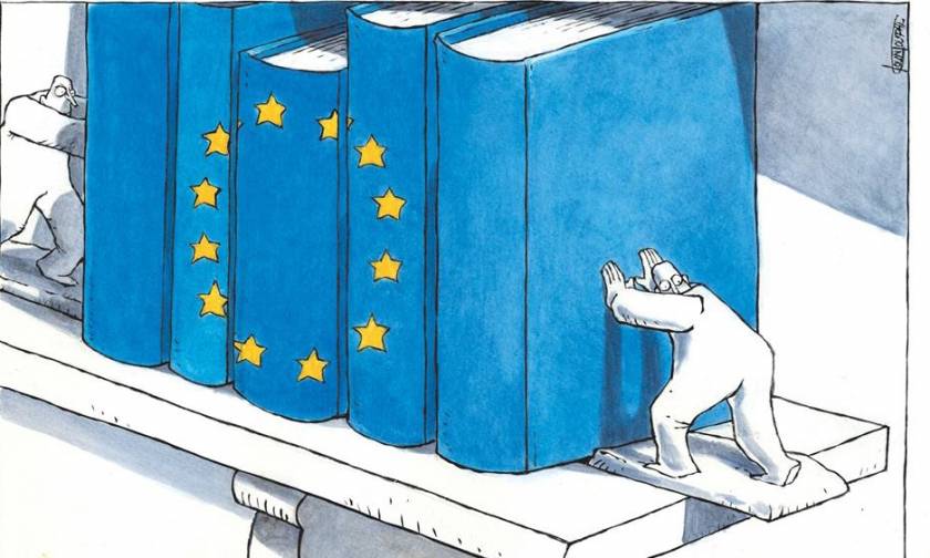 Sweet Europe: Έκθεση γελοιογραφίας στο Σύνταγμα